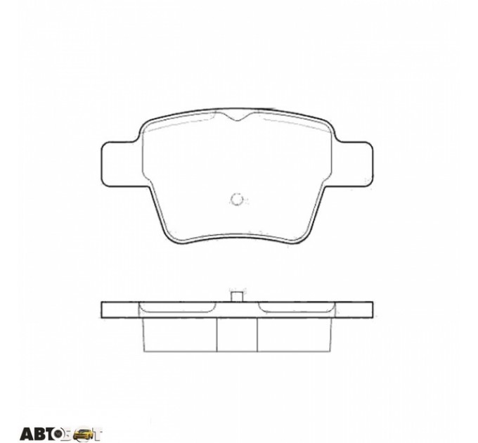 Тормозные колодки ABE C2C010ABE, цена: 732 грн.