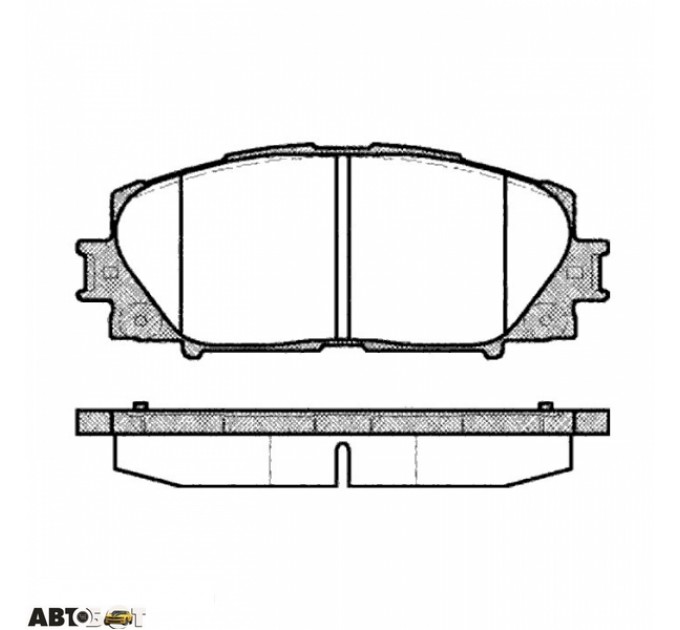 Тормозные колодки ABE C12127ABE, цена: 755 грн.