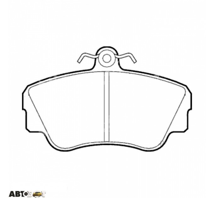 Тормозные колодки ABE C1V007ABE, цена: 777 грн.