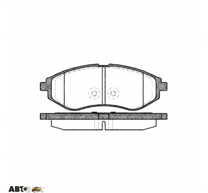 Тормозные колодки ABE C10013ABE, цена: 863 грн.