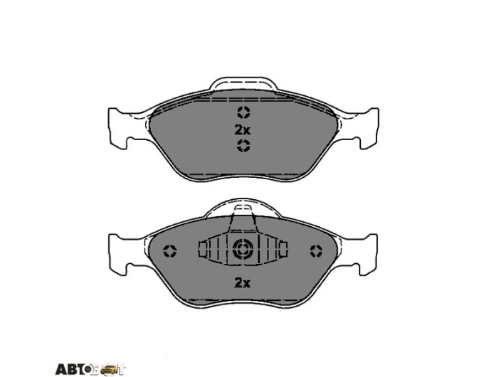 Тормозные колодки ABE C13053ABE, цена: 1 837 грн.
