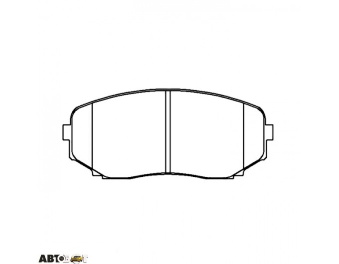 Гальмівні колодки ABE C13061ABE, ціна: 2 249 грн.