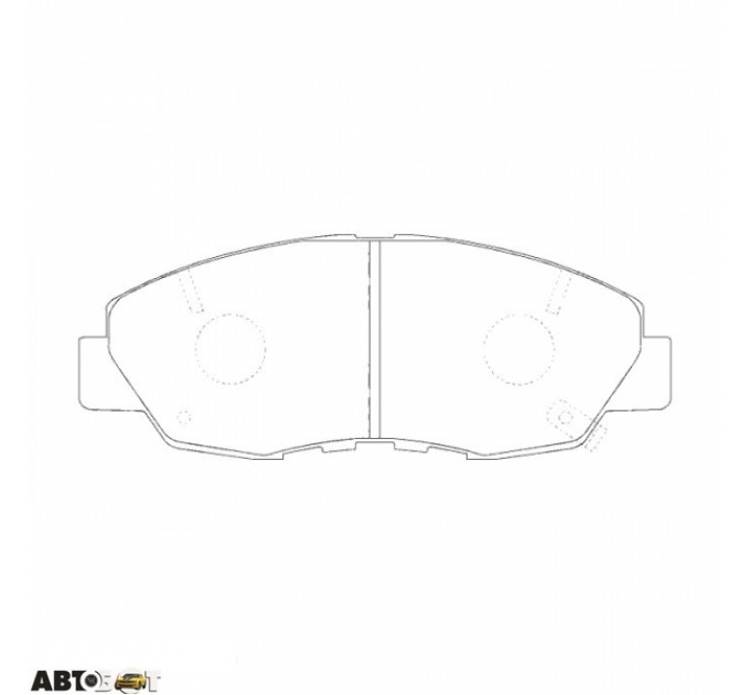 Тормозные колодки ABE C14030ABE, цена: 785 грн.