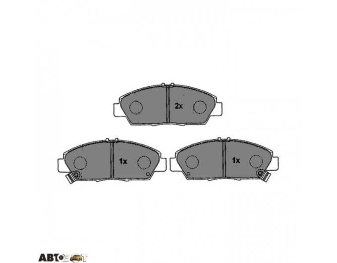 Гальмівні колодки ABE C14037ABE, ціна: 1 513 грн.