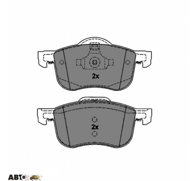 Тормозные колодки ABE C1V015ABE, цена: 1 150 грн.