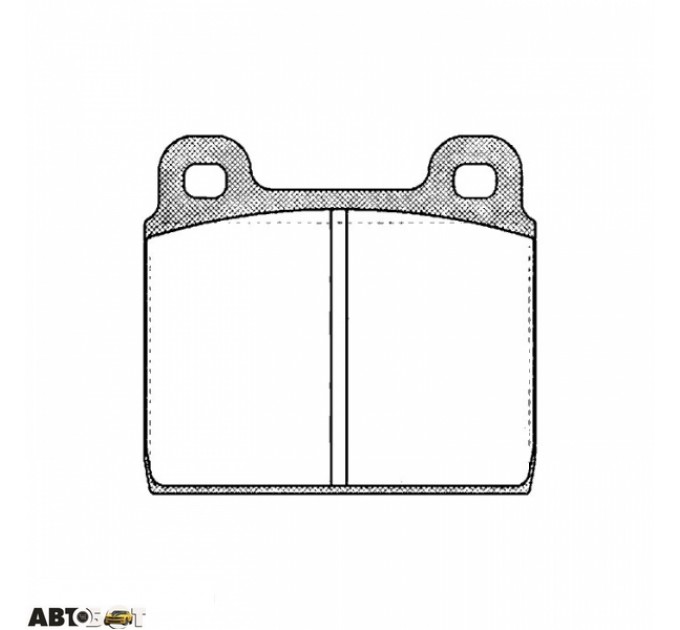 Тормозные колодки ABE C1W015ABE, цена: 588 грн.