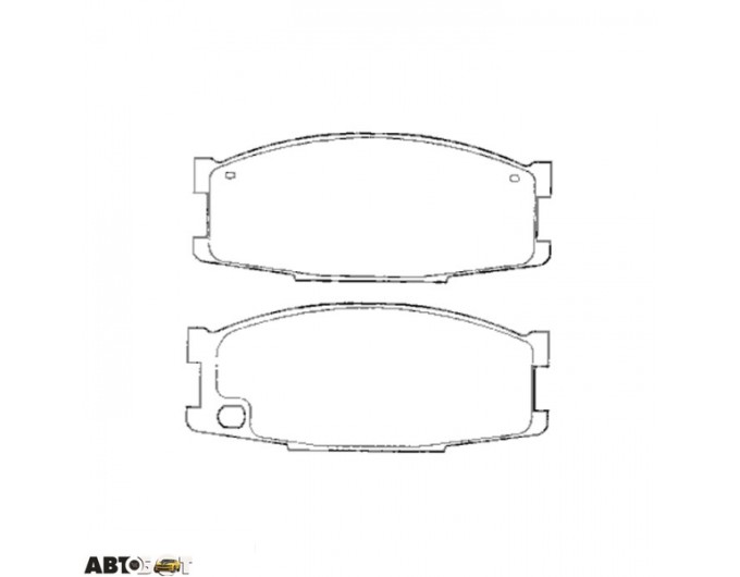 Гальмівні колодки ABE C15038ABE, ціна: 2 210 грн.