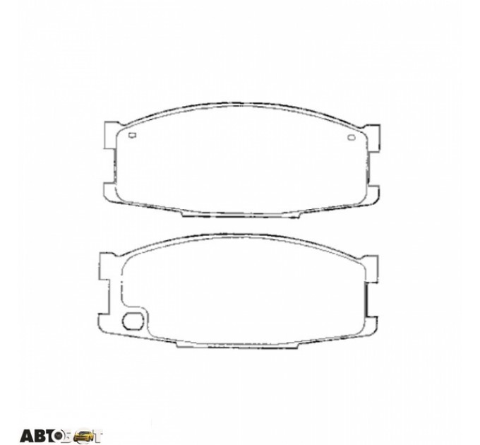 Тормозные колодки ABE C15038ABE, цена: 1 203 грн.