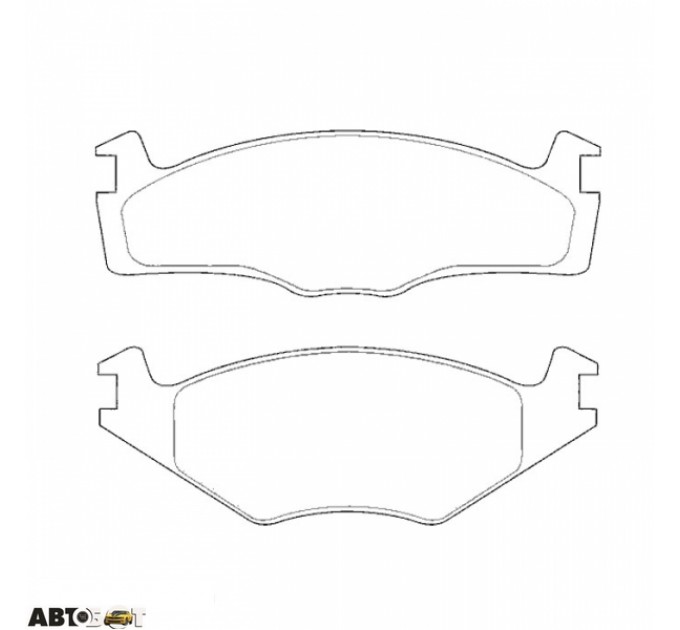 Тормозные колодки ABE C1W013ABE, цена: 640 грн.