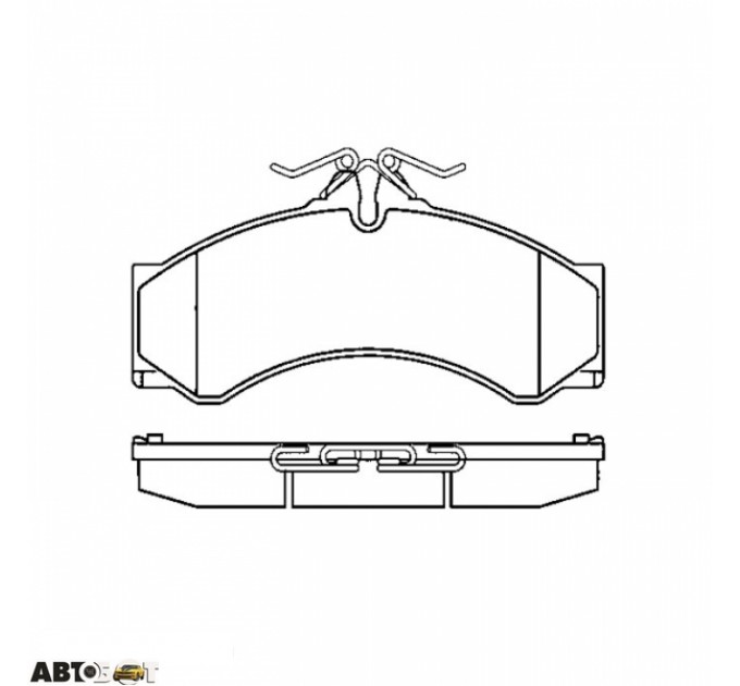 Тормозные колодки ABE C1W036ABE, цена: 1 151 грн.