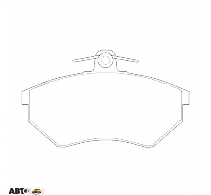 Тормозные колодки ABE C1W007ABE, цена: 800 грн.