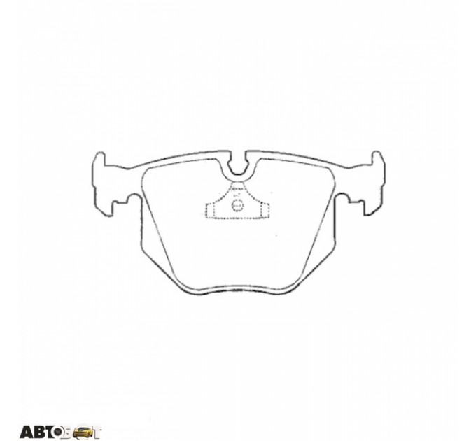 Тормозные колодки ABE C2B005ABE, цена: 789 грн.