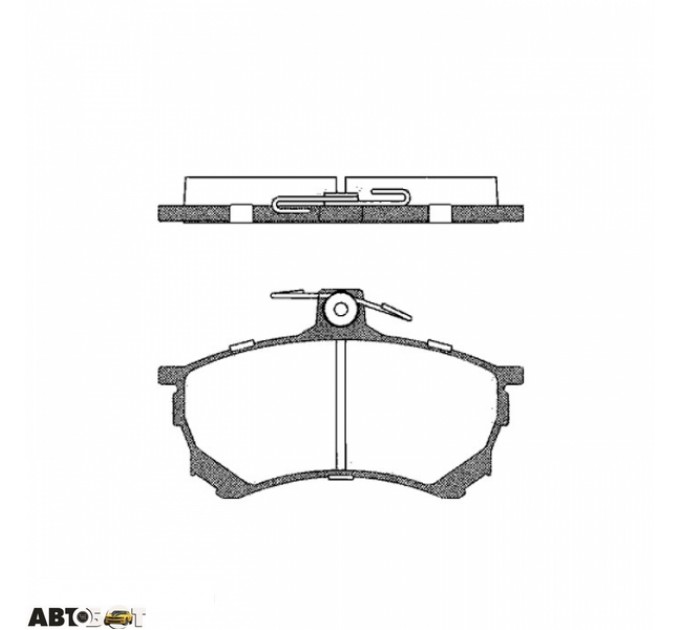 Тормозные колодки ABE C15034ABE, цена: 1 043 грн.