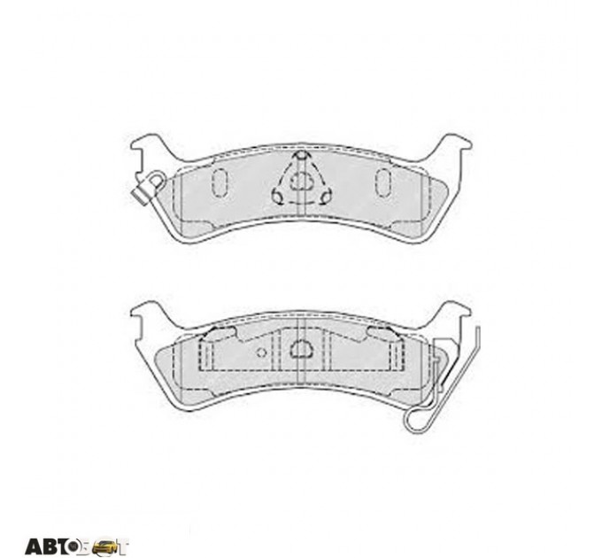 Тормозные колодки ABE C2Y005ABE, цена: 864 грн.