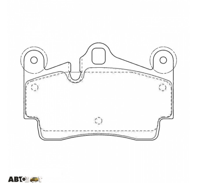 Тормозные колодки ABE C2W024ABE, цена: 1 115 грн.