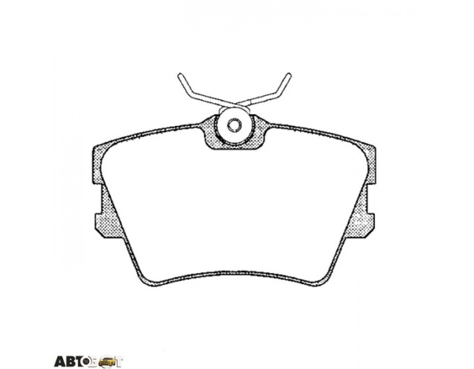 Тормозные колодки ABE C2W011ABE, цена: 1 566 грн.