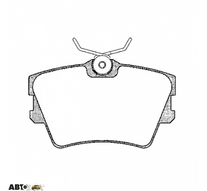 Тормозные колодки ABE C2W011ABE, цена: 852 грн.