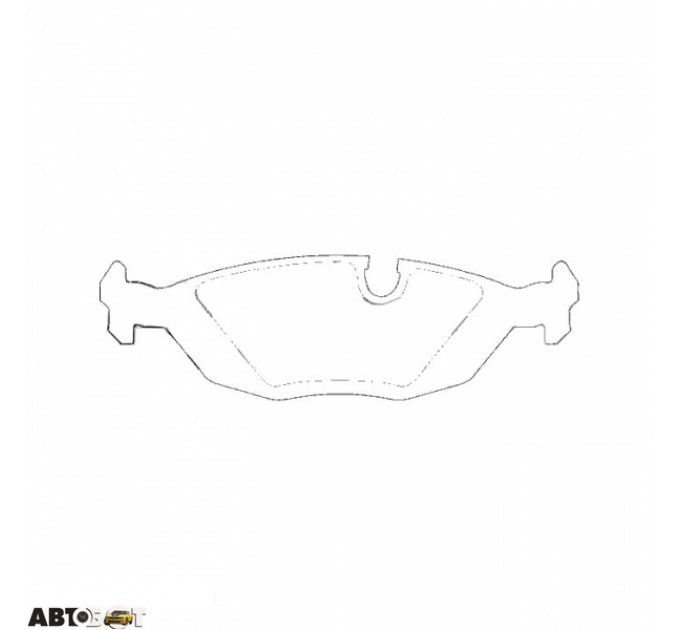 Тормозные колодки ABE C2B001ABE, цена: 567 грн.