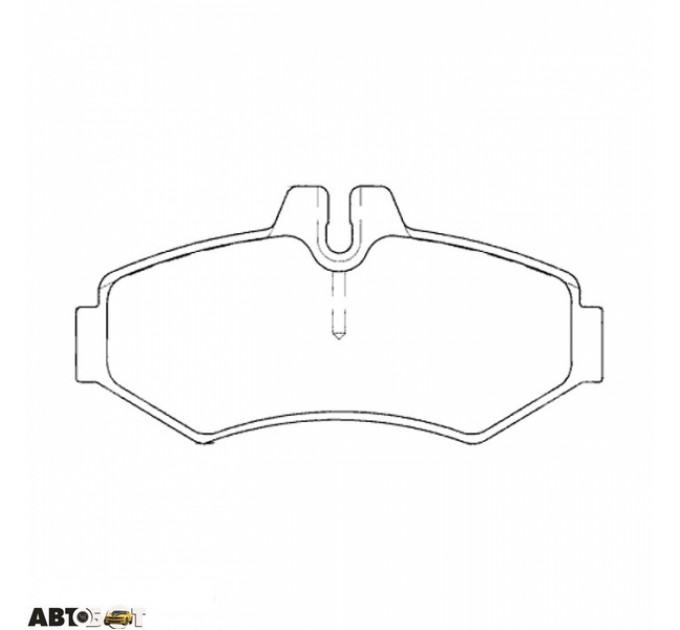 Тормозные колодки ABE C2W009ABE, цена: 834 грн.