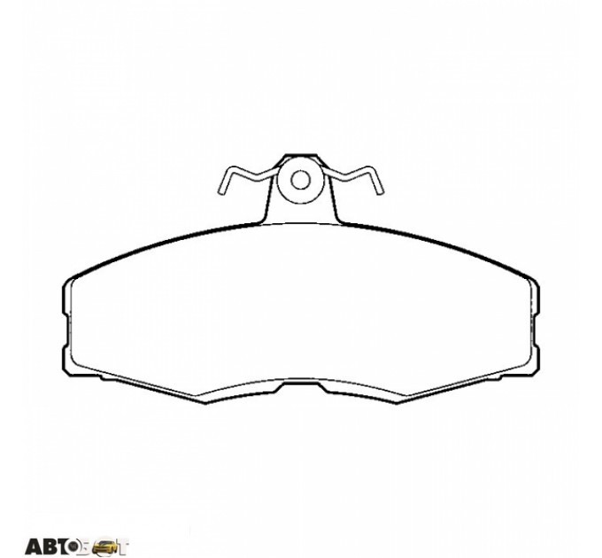 Тормозные колодки ABE C1S001ABE, цена: 627 грн.