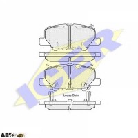 Тормозные колодки ICER 182118