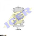 Тормозные колодки ICER 181821, цена: 3 158 грн.