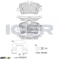 Гальмівні колодки ICER 182360, ціна: 2 503 грн.