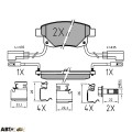 Тормозные колодки Meyle 025 244 8617/PD, цена: 3 410 грн.