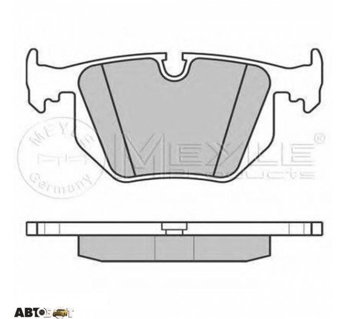 Тормозные колодки Meyle 025 234 4717, цена: 1 105 грн.