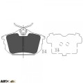 Тормозные колодки KAVO PARTS KBP-5513, цена: 1 261 грн.