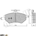 Тормозные колодки METELLI 22-0050-2, цена: 1 575 грн.
