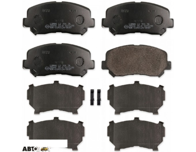 Тормозные колодки BRECK 25564 00 701 00, цена: 2 884 грн.