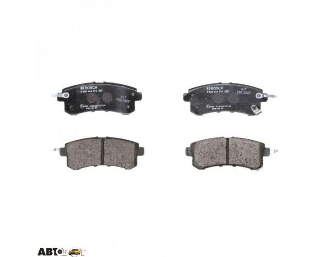 Тормозные колодки Bosch 0 986 494 778, цена: 2 373 грн.