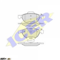 Тормозные колодки ICER 181860
