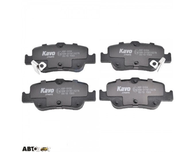 Тормозные колодки KAVO PARTS KBP-9104, цена: 1 502 грн.