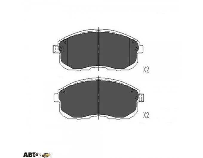 Тормозные колодки KAVO PARTS KBP-6579, цена: 1 612 грн.