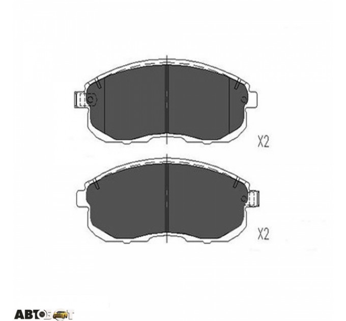 Гальмівні колодки KAVO PARTS KBP-6579, ціна: 878 грн.