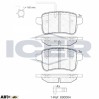 Гальмівні колодки ICER 181995, ціна: 1 389 грн.