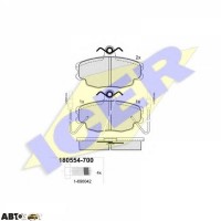 Тормозные колодки ICER 180554700