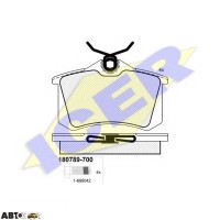 Тормозные колодки ICER 180789700