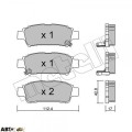 Тормозные колодки METELLI 22-0428-0, цена: 1 268 грн.