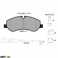 Гальмівні колодки Textar 2560201