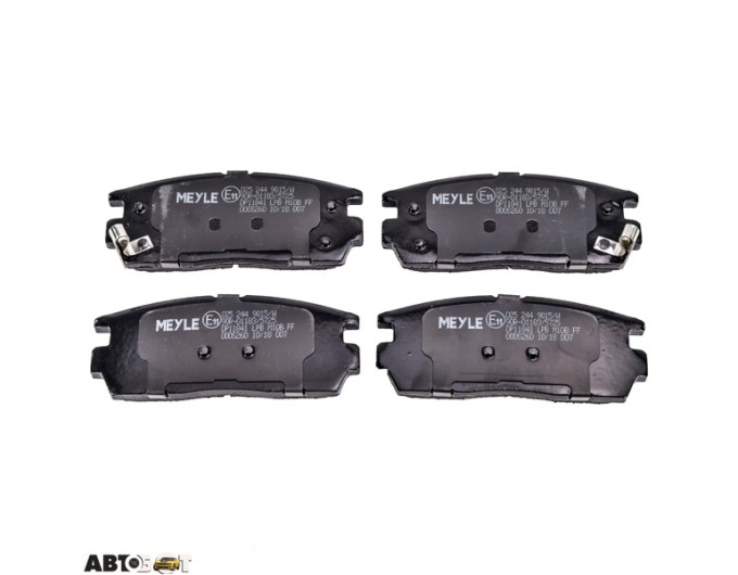 Тормозные колодки Meyle 025 244 9815/W, цена: 2 357 грн.