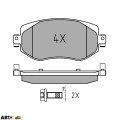 Тормозные колодки Meyle 025 226 1019, цена: 2 785 грн.