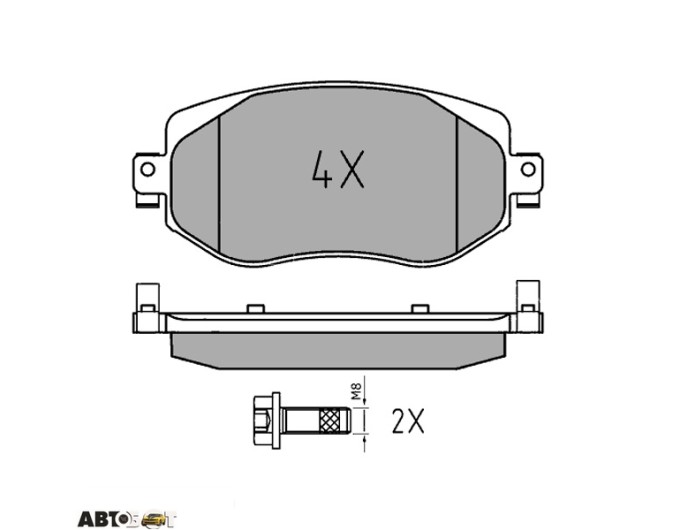 Тормозные колодки Meyle 025 226 1019, цена: 2 785 грн.