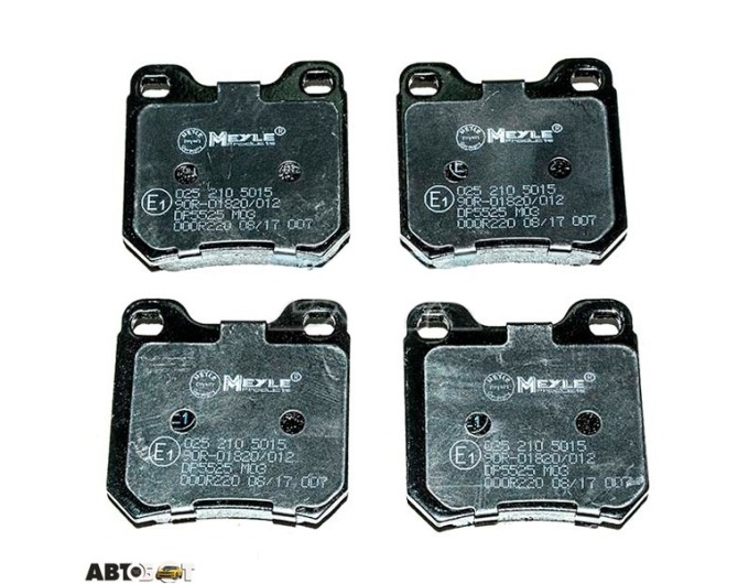 Тормозные колодки Meyle 025 210 5015, цена: 1 155 грн.