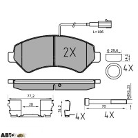 Тормозные колодки Meyle 025 244 6619-1/PD