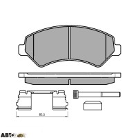 Тормозные колодки Meyle 025 244 6619/W2