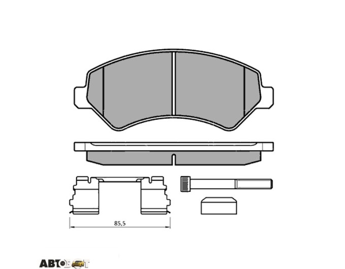 Тормозные колодки Meyle 025 244 6619/W2, цена: 4 148 грн.