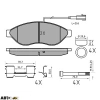 Тормозные колодки Meyle 025 244 6819-2/PD